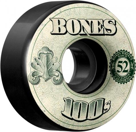 Bones Wheels OG 100's #11 V4 52MM